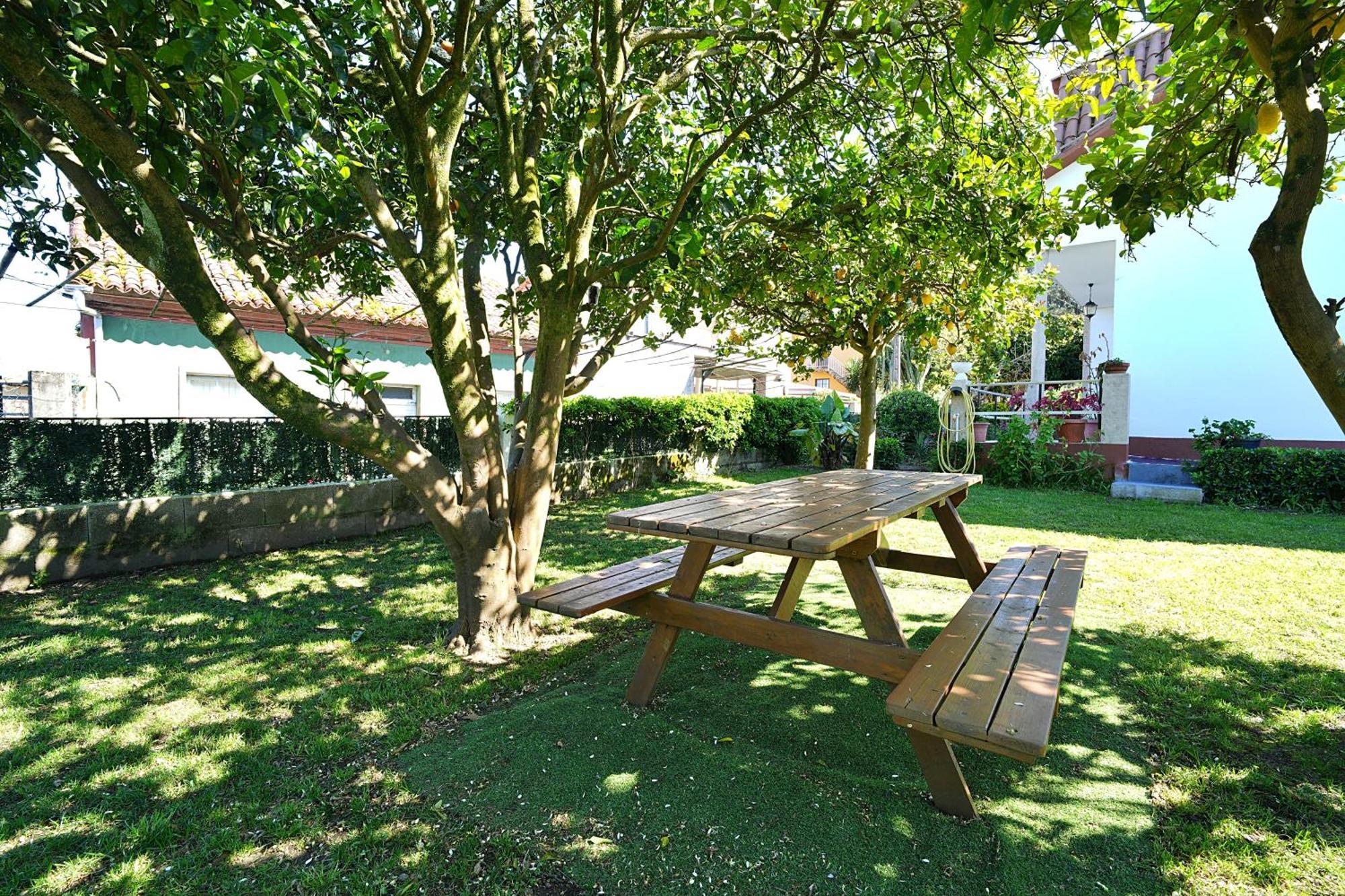 Casa Con Jardin En Vilanova De Arousa Comarca de Comarca de Pontevedra Buitenkant foto