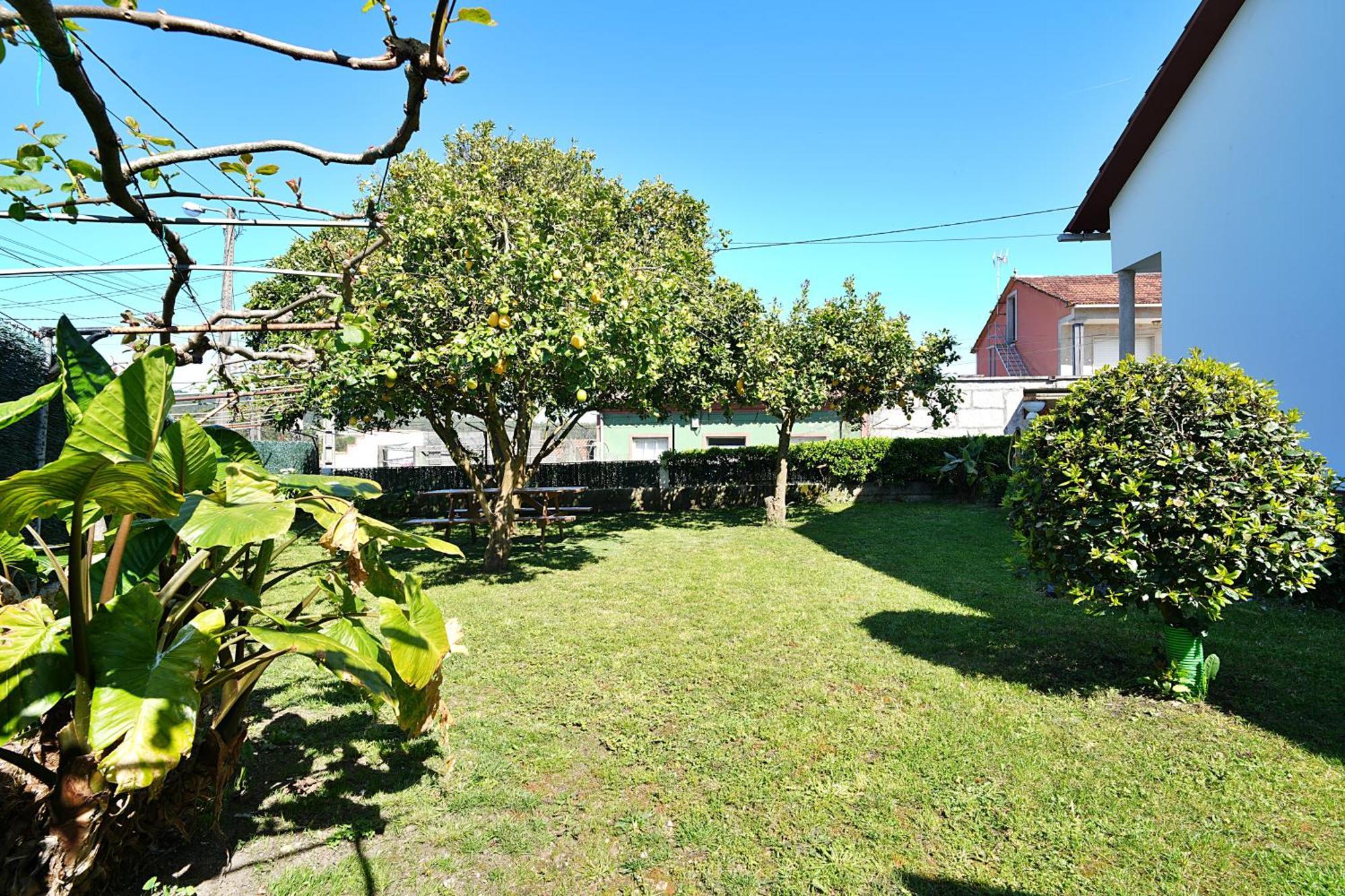 Casa Con Jardin En Vilanova De Arousa Comarca de Comarca de Pontevedra Buitenkant foto