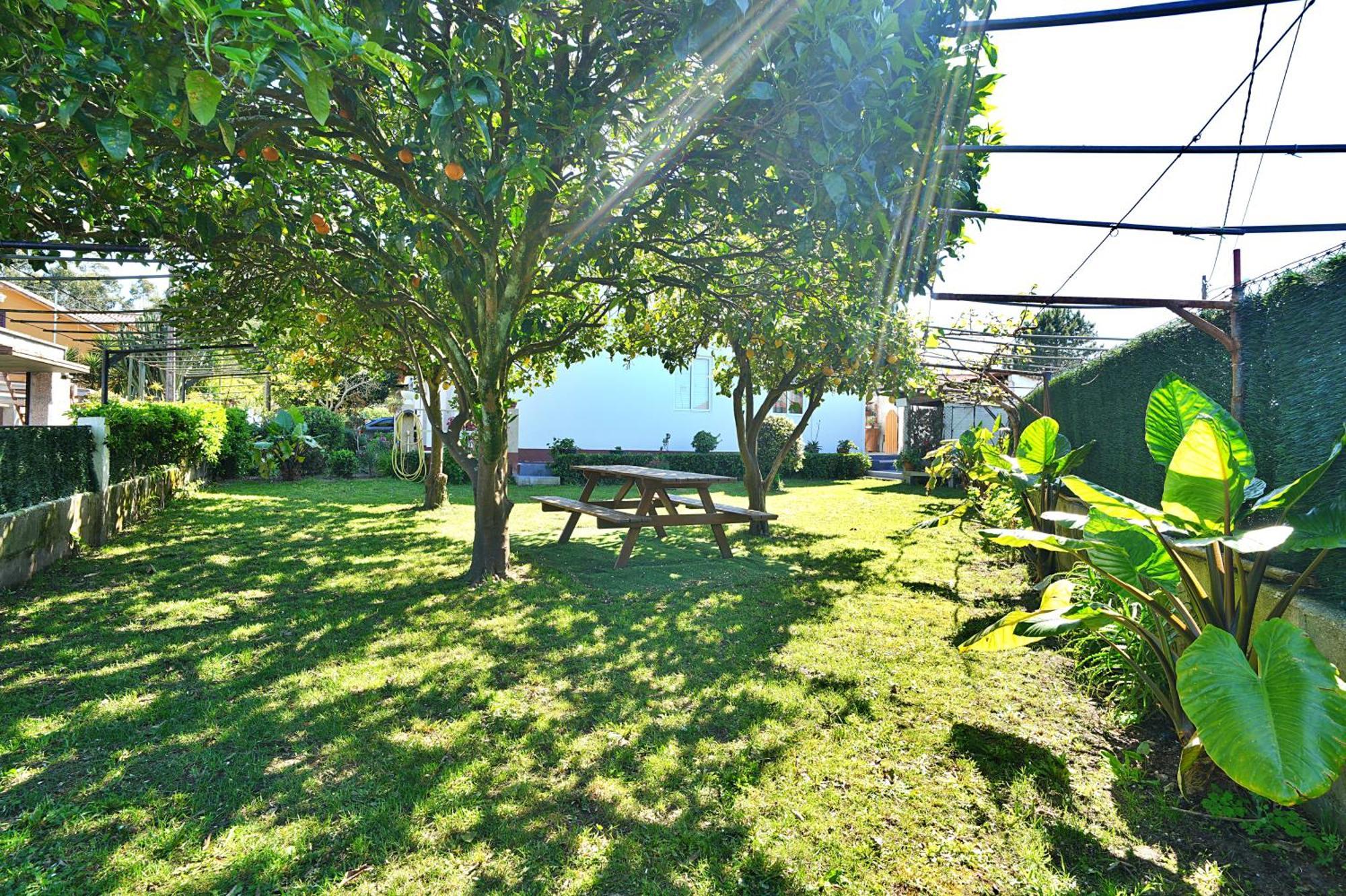 Casa Con Jardin En Vilanova De Arousa Comarca de Comarca de Pontevedra Buitenkant foto